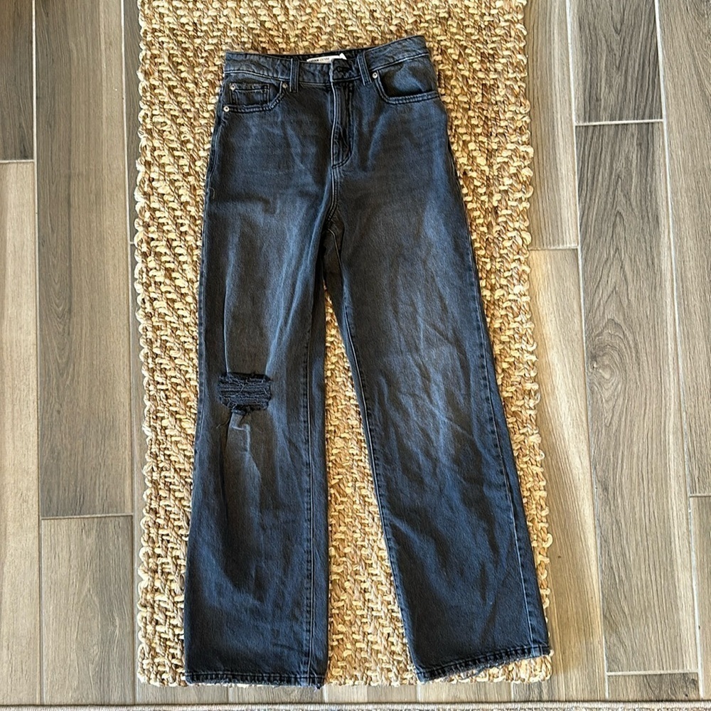 Garage wide leg jeans size 3